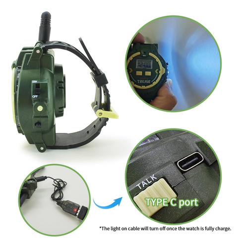 Walkie Talkie Recargable Para Niños Radio Bidireccional
