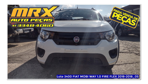 Sucata Fiat Mobi Way 1.0 Fire Flex 1.0 2018 Pecas