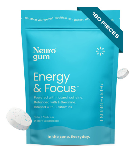 Neuro Gum | Goma De Cafena Nootropic Energy | 40 Mg De Cafen