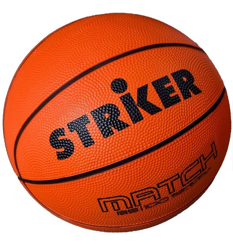 Pelota De Básquet N°5 Caucho Match Striker Outdoor Indoor