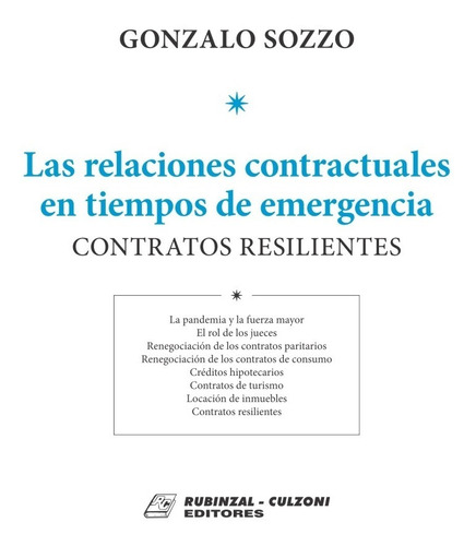 Las Relaciones Contractuales En Tiempo De Emergencia