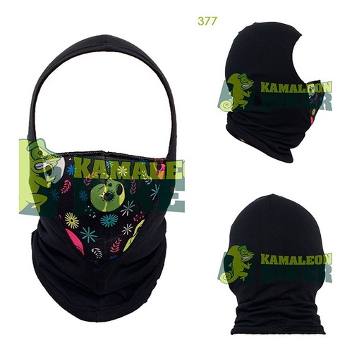 Balaclava Pasamontañas Con Diseño - Protección Facial