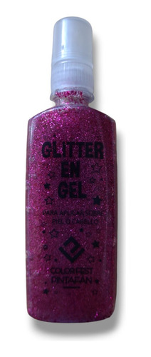 Glitter Gel Pelo Rostro Cuerpo Pintafan Varios Colores