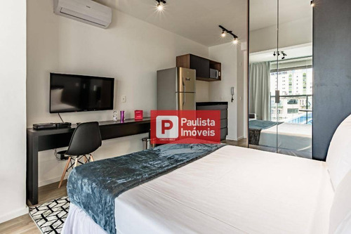 Apartamento Com 1 Dormitório Para Alugar, 30 M² - Brooklin - São Paulo/sp - Ap30548