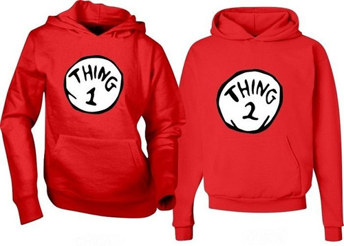 Lindas Sudaderas Thing 1 Y 2