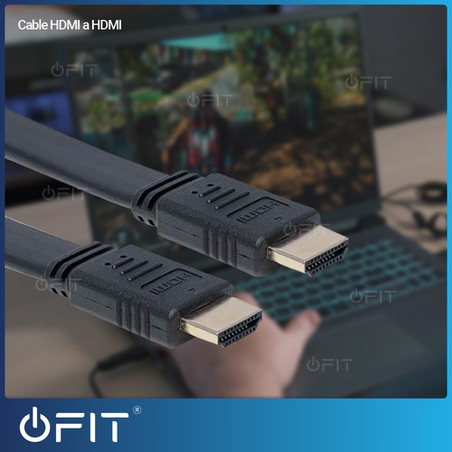 Imagen 8 de 10 de Cable Hdmi 1.5m Con Filtro Mallado