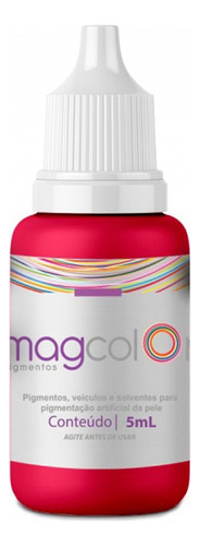 Pigmento Micropigmentação Profissional Mag Color 5ml Pink Cor Rosa