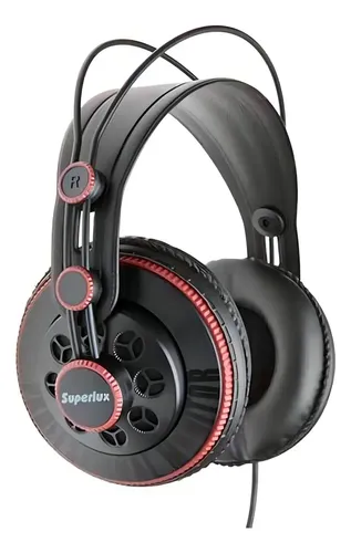 Superlux Hd681 Fone Over-ear Preto/vermelho Dinâmico 32 10hz-30khz