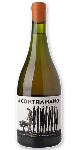 Vino A Contramano Naranjo Bodega Jorge Rubio 750ml