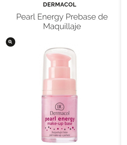 Dermacol  Prebase De Maquillaje Pearl Energy  