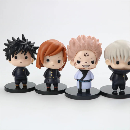 Figura Jujutsu Kaisen Itadori Yuji Gojo Satoru E Bonecos