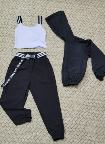 Kit Com 12 Calças Jogger Infantil E Juvenil Atacado Revenda