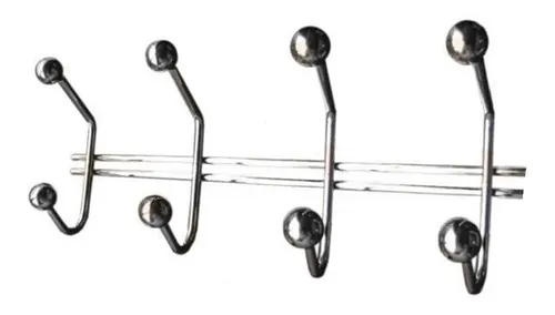 Perchero cromado de pared new arrivals