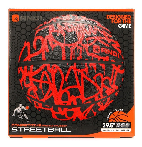 Imagen 2 de 2 de Balón Basket Baloncesto And1 Edición Limitada
