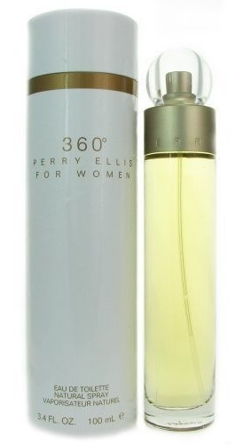 Edt 3.4 Onzas Perry Ellis 360 Para Mujer En Spray