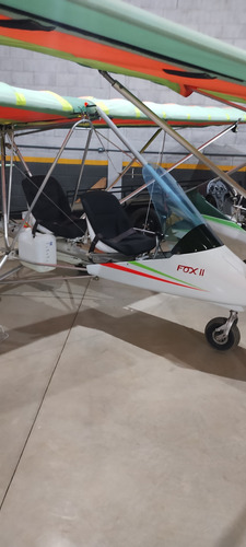 Ultraleve Fox V2 1990 C/ Motor Rotax 503 Dupla Carburação
