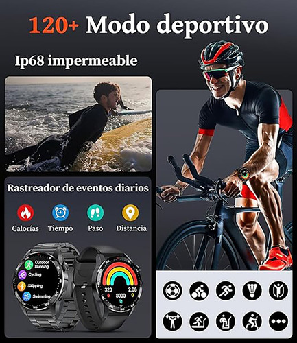 Reloj Deportivo Smartwatch Ip67 Para Hombre Para Xiaomi Ios