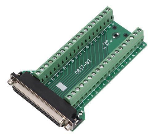 A Placa Terminal Do Conector Db37 Breakout Pcb Reto