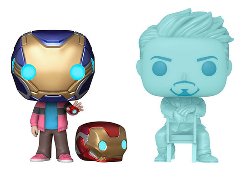 Morgan Stark & Tony Stark 2 Pack Glow Avengers Endgame Funko