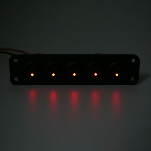 Interruptor De 5 Botones De Encendido Y Apagado For Panel D