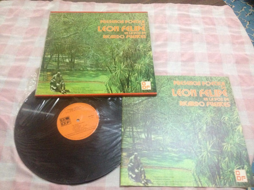 Leon Felipe Disco De Vinil Original Y Folleto