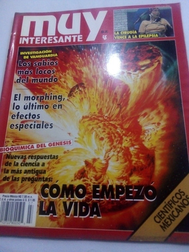 Revista Muy Interesante Año Xi N. 7 1994 Cómo Empezó La Vida