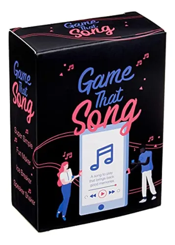 Game That Song - Juego De Cartas De Música Para La