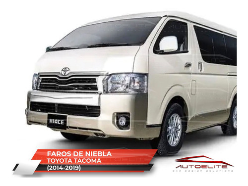 Kit Faros Niebla Toyota Hiace 2014 15 2016 2017 2018 2019