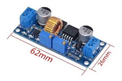 Imagen 4 de 10 de Fuente Step Down Ajustable Tension Y Corriente 35v 5a Xl4015