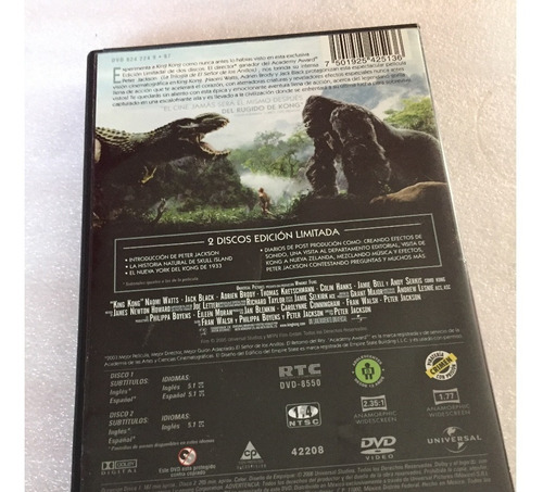 King Kong - Dvd (Usado)