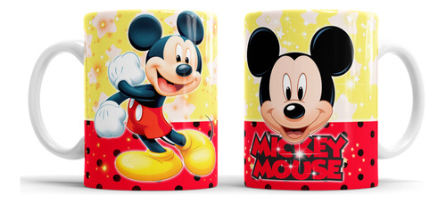 Kit Imprimible Plantillas Tazas Mickey Mouse Sublimación M7