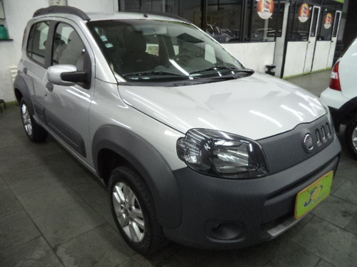 Fiat Uno Evo Way 1.0 8v Flex 5p Completo 2013 Prata