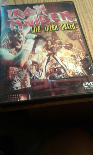  Iron Maiden Dvd Life After Death Live 1985 California
