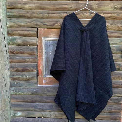 Poncho de alpaca para hombre, ponchos de lana para adultos, poncho de lana  para hombre, pancho para hombre