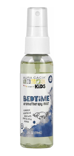 Spray Bedtime Aromaterapia Kids Aura Cacia 59ml Para Dormir