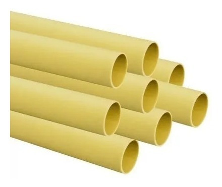 Tubo Pvc 4 Pulgas Amarillo Tubrica