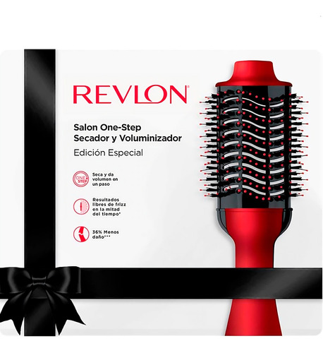 Revlon Cepillo Secador De Pelo Voluminizador One Step