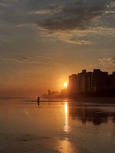 Vista Encantadora Para O Mar - Sacada Com Churrasqueira