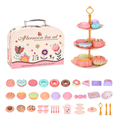 Wuchuang A Juego De Té Para Niñas Pequeñas Diy Princesa