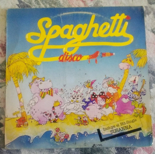 Spaghetti  Disco  Susanna Vinilo 1984 Buelax Gapul