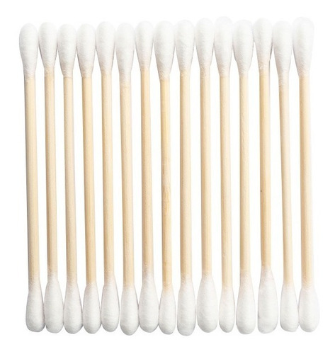 Imagen 6 de 6 de Hisopos De Bambú Biodegradables Vegano Meraki Caja X 100 Uni