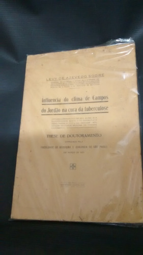 Influência Do Clima De Campos Do Jordão Na Cura Da Tuberculo