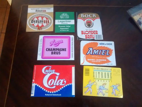 7 Etiquetas De Cervesa Diferentes (ff571 (Usado)