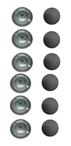 Comprar Kit De 6 Quemadores Chicos Con Tapa Acros Whirlpool Original