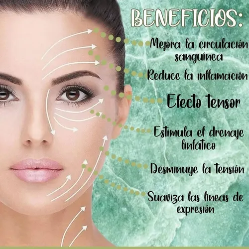 Masajeador facial de jade beneficios hotsell