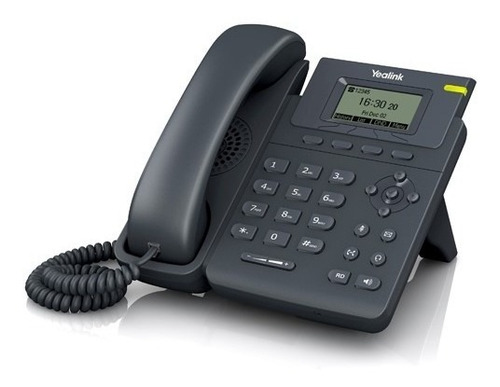 Teléfono IP Yealink T19p 110/220v con PoE y suministro