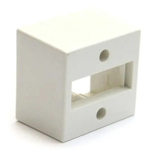 Caja Cambre Capuchon 1 Modulo Exterior Blanco Codigo 4150  