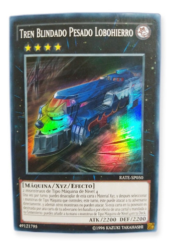 Yugi-oh! Heavy Armored Train Ironwolf Rate-en050 Super