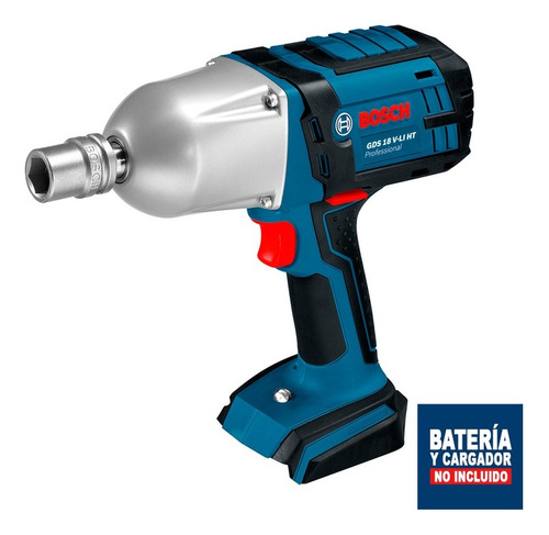 Llave De Impacto Bosch 18v De 1/2 Gds 18v-li Ht Baretool