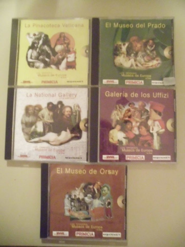 Coleccion Vintage Multimedia Museos Del Mundo